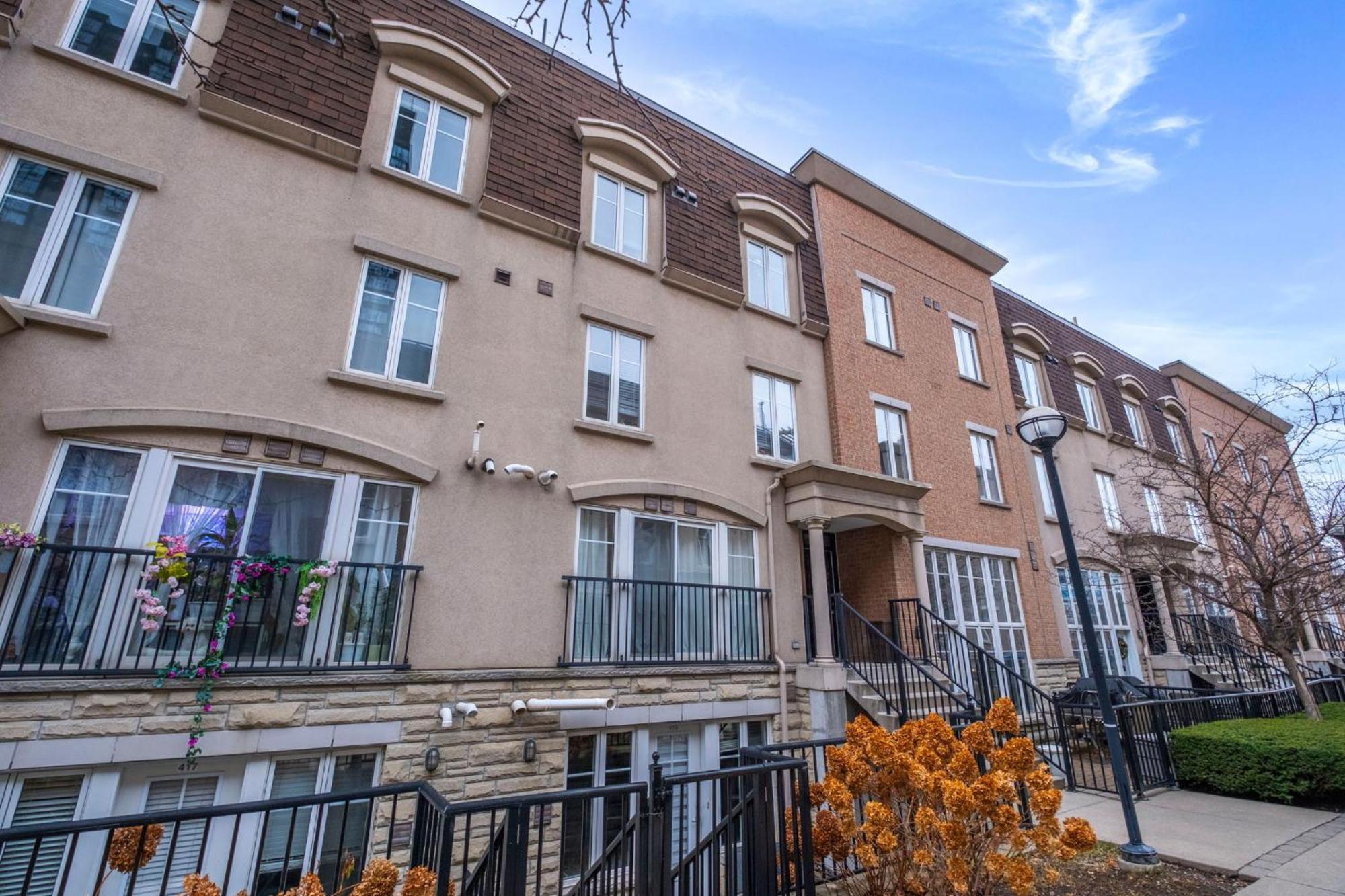 Liberty Village Townhouse Toronto Exterior foto